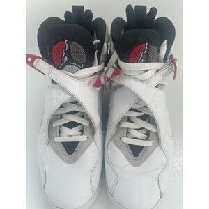 Nike Air Jordan 8 Retro White/Red Men’s Size 10.5 Pre-Owned Sneakers